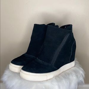 Steve Madden Women’s Sneaker Wedge Bootie